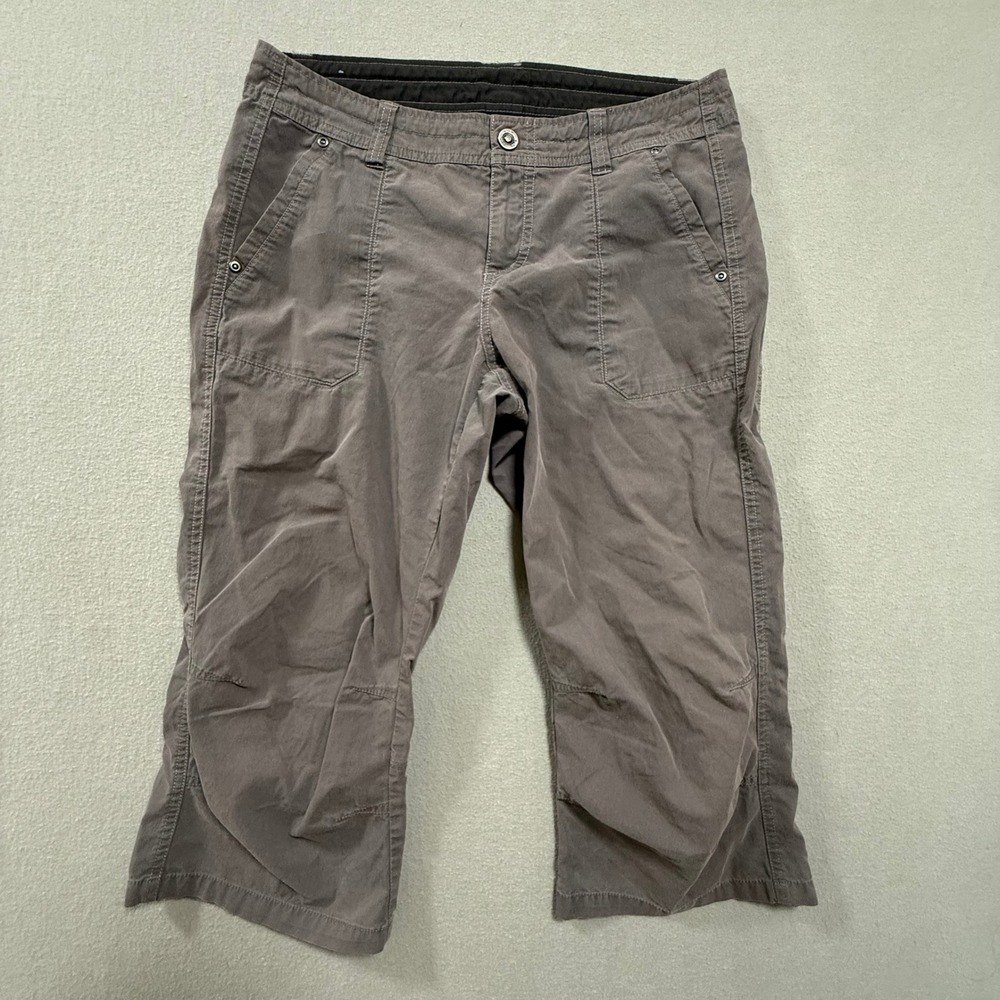 Kuhl Style 6215 Capri Cargo‎ Outdoor Hiking Gorpcore Pants Women Size 10